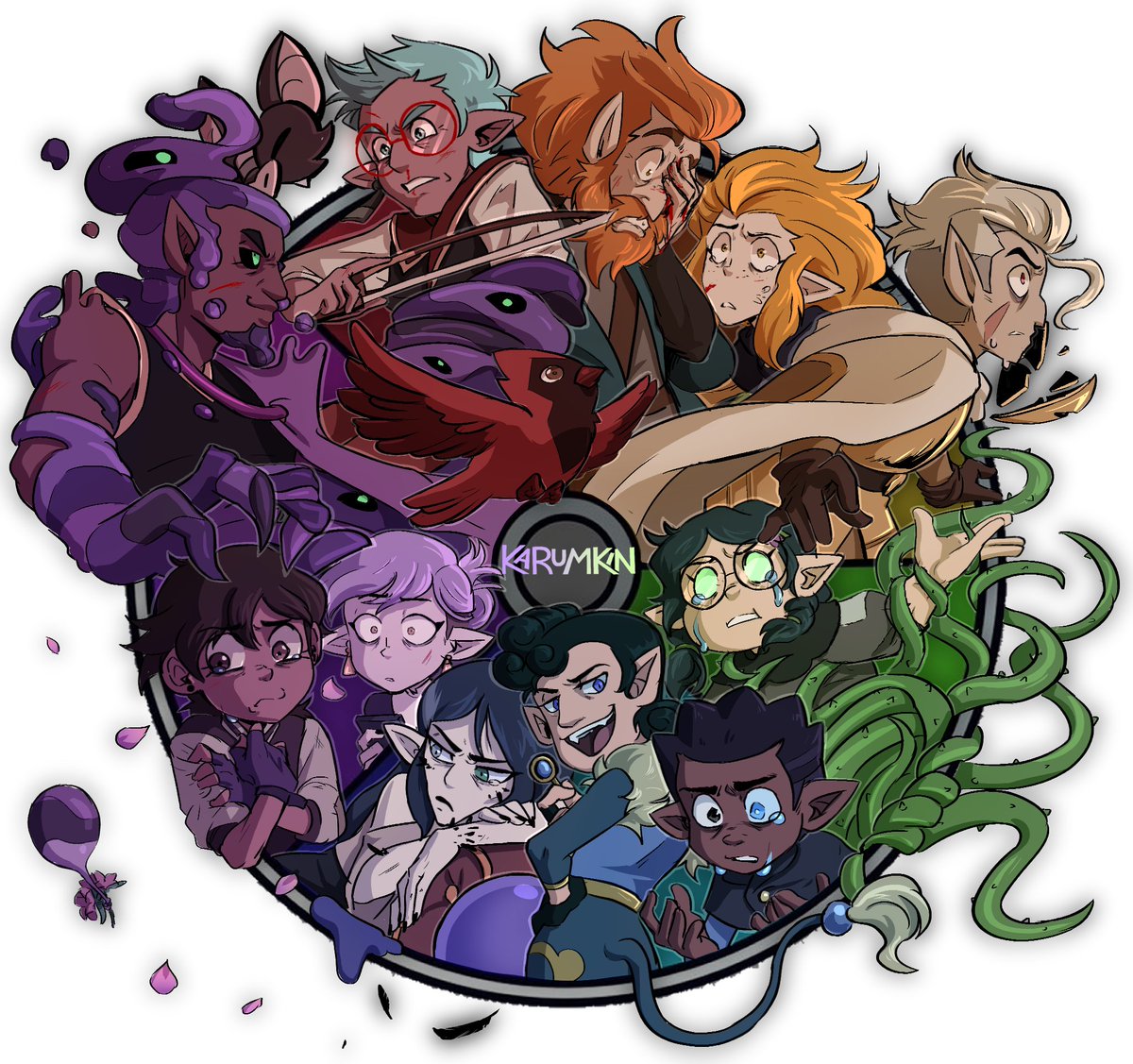 Color Wheel of Trauma~

#TheOwlHouse #theowlhousefanart #toh #tohfanart