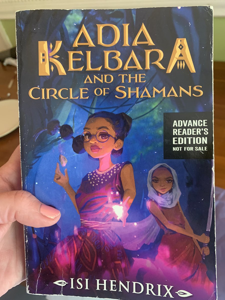 @IsiHendrix @BalzerandBray
Adia Kelbara and the Circle of Shamans is up next! Thank you for sharing with #BookPosse!