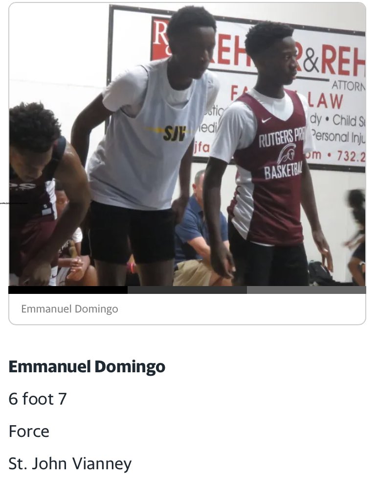 🖊️ <a href="/NJHoops/">NJ Hoops</a> Top Class of 2024 Performers at <a href="/TheHoopGroup/">Hoop Group</a> Summer Jam Fest June 3/4

6’3 CG <a href="/drewbuck1523/">Andrew Buck</a> (Ranney)
6’7 F <a href="/emanue1domingo/">Emanuel Domingo</a> (SJV)

U17 HGSL | #theforceway