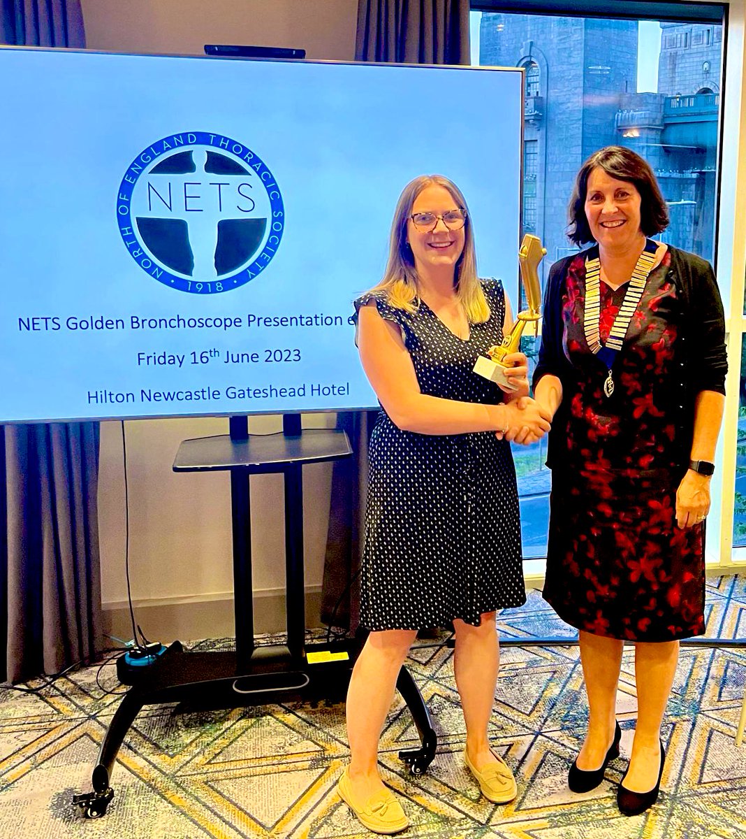 NETS (@nethoracic) on Twitter photo Many thanks and well done to our fantastic presenters at the Golden Bronchoscope evening last night - you were all brilliant. What a great evening!
A huge congratulations to Dr Emily Harrison, our winner, for her excellent presentation.
🫁🏆🫁
#RespIsBest <a href="/KarenMarshall02/">Dr Karen Marshall 🦋 (drkarenmarshall@bsky.social)</a> Many thanks and well done to our fantastic presenters at the Golden Bronchoscope evening last night - you were all brilliant. What a great evening!
A huge congratulations to Dr Emily Harrison, our winner, for her excellent presentation.
🫁🏆🫁
#RespIsBest <a href="/KarenMarshall02/">Dr Karen Marshall 🦋 (drkarenmarshall@bsky.social)</a>
