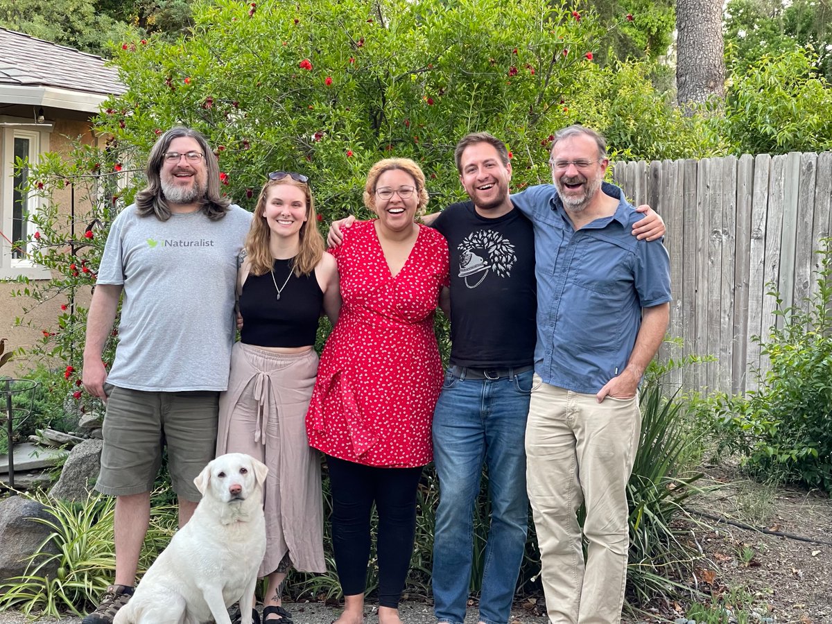 Jason_E_Bond's tweet photo. The Bond Lab and the Bond lab. Congratulations to to newly minted PhD Xavier Zahnle! https://t.co/2fhJyCNI5d