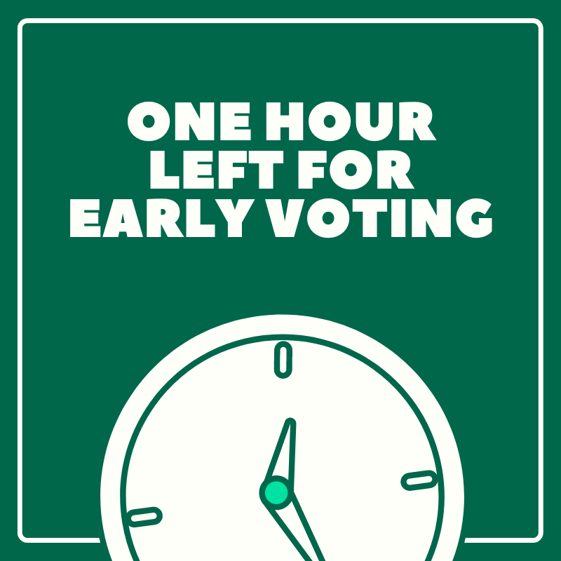 Only one hour left to vote early! 
You can vote early in Leesburg, Sterling, South Riding, or Purcellville until 5 pm! For more information on additional dates and times, visit our site ow.ly/TL6x50OM7Yb

#LoudounVotes
