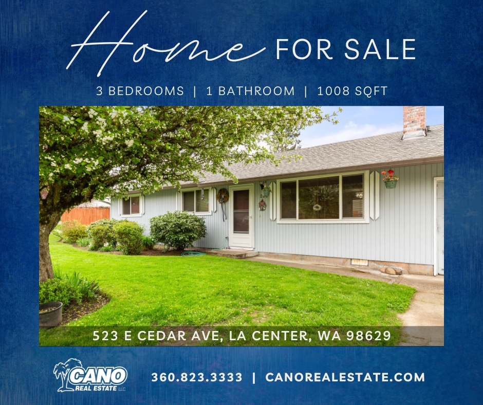 CanoRealEstate's tweet image. Charming 1-level on spacious corner lot with plenty of off-street parking, including room for RV. Fenced backyard with raised garden beds. Near shopping, restaurants, parks, and trails. Perfect place to call home!

bit.ly/3PfQFo0

#homeforsale #lacenter #onelevel