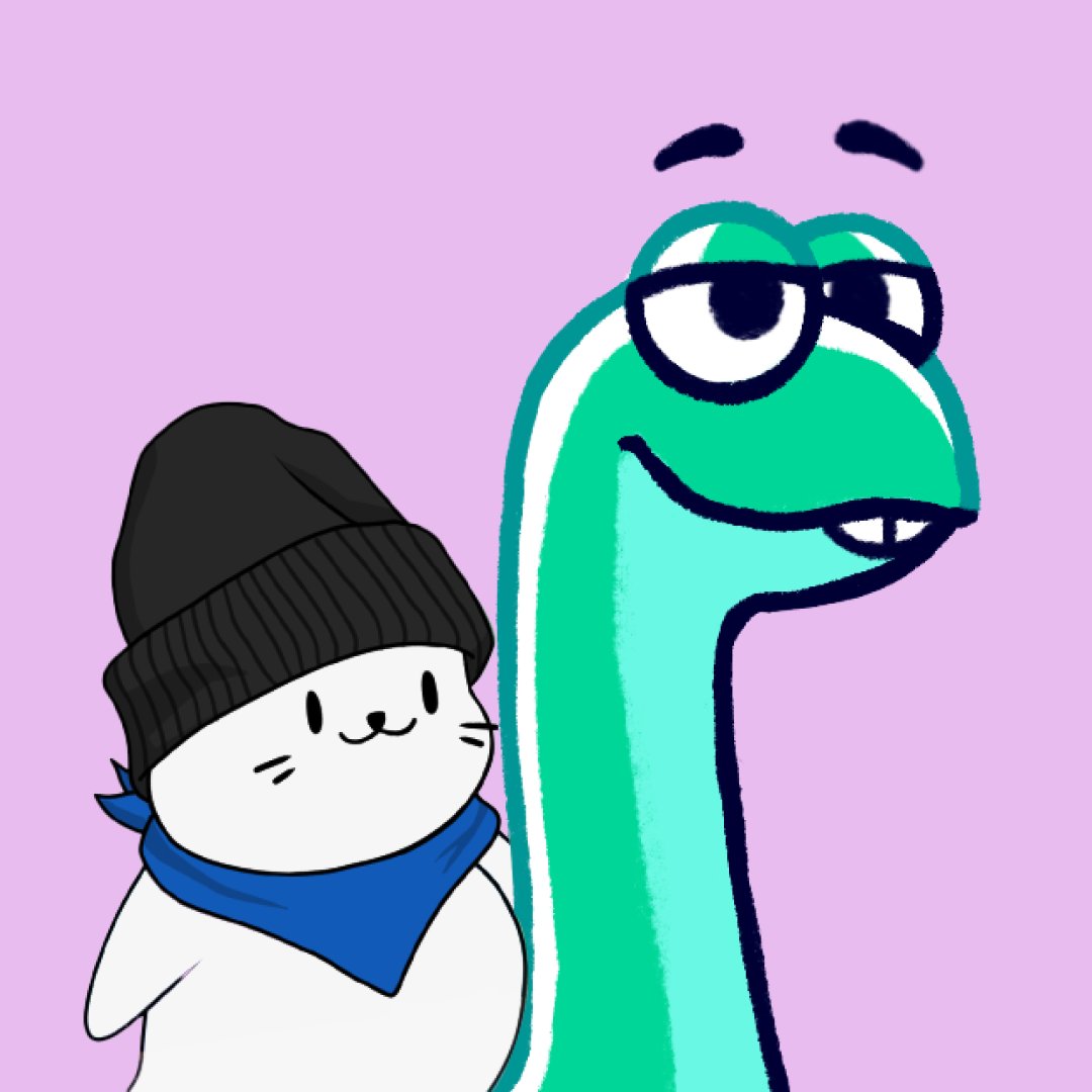 😱

New profile picture! It's freaking awesome! Thanks @tiiinydenise 

And I still have my buddy next to me. 

🦕