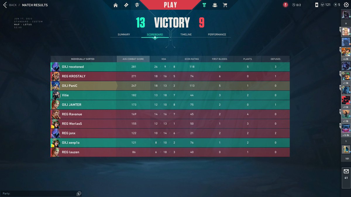 Golden Goose 11 (1000euro) Kazandık
Oxuji vs M E O W GAMING (13-11)
Oxuji vs BugattiPeek (13-5)
Oxuji vs Team hz (13-11)
Oxuji vs 707 (13-3)
Oxuji vs Regnum Carya Esports (13-9)
<a href="/WerlasS_/">GS WerlasS</a>  Elinize sağlık!
<a href="/rexxtoned666/">Liquid rexxtoned</a> the best!