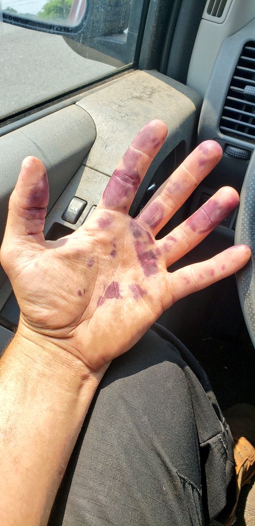 I jerked off Grimace.