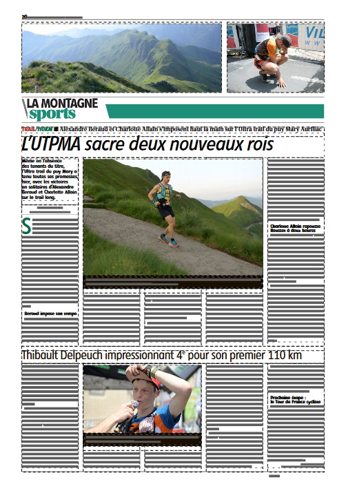 JPCohade's tweet photo. Avec le camarade William Duran et ses deux boîtiers photos on serait évidemment incapable d'avaler 110 bornes de trail avec 5800m de dénivelé. Mais on a donné notre max pour la 10e édition de l'UTPMA. A lire dimanche dans @lamontagne_15 #UTPMA #Trail #Cantal https://t.co/eWHjgJOVlc