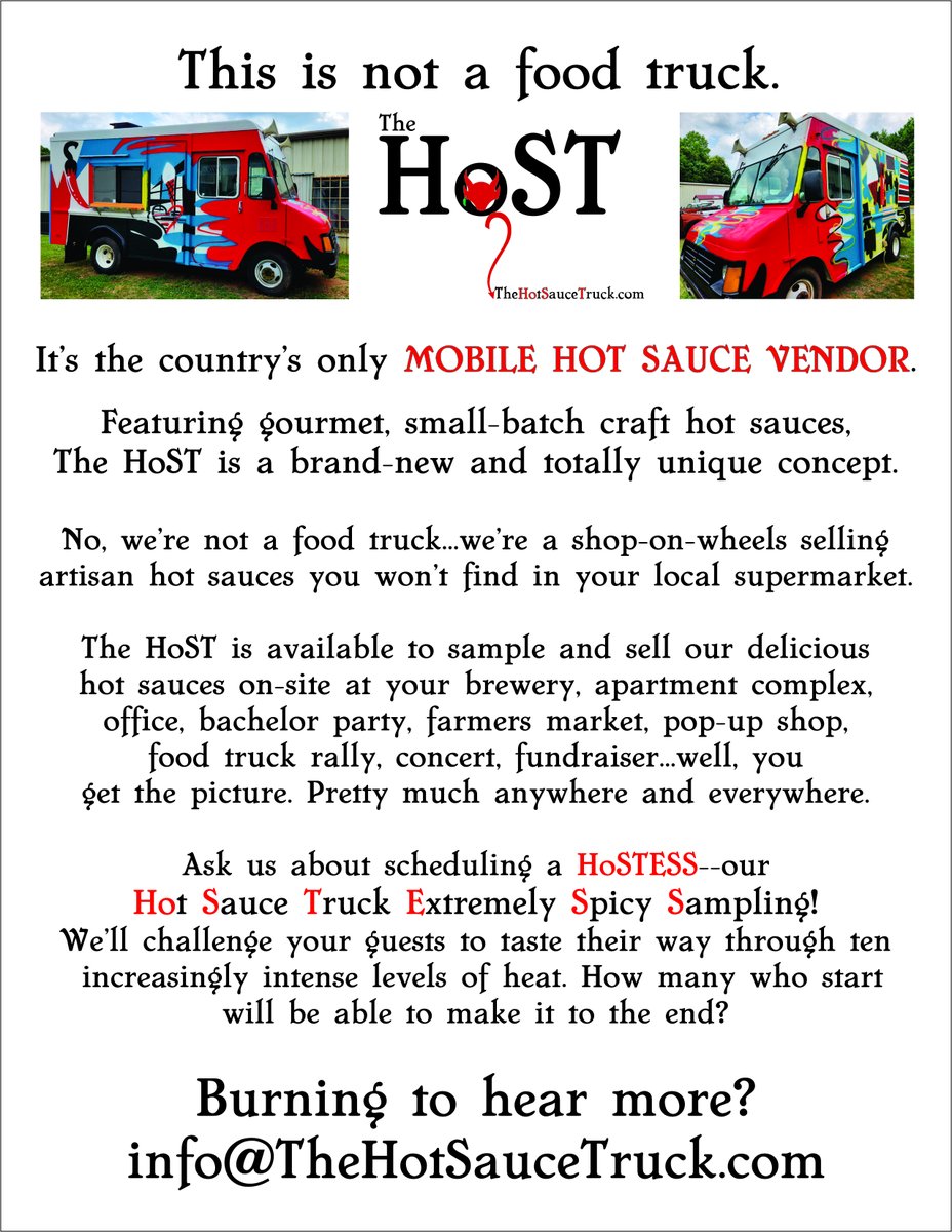 hot_sauce_truck's tweet photo. Charlotte area: take a look! https://t.co/M2On77BwrQ