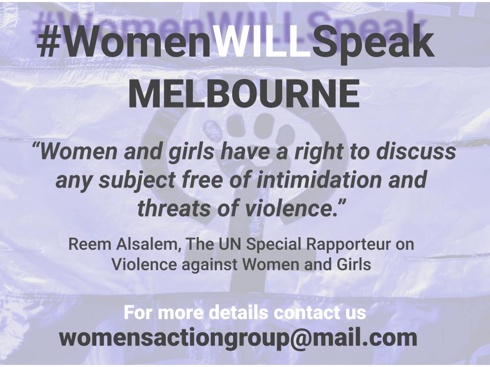 💚🤍💜 We'll be livestreaming our Melbourne Speaker's Corner #WomenWILLSpeak event today here at 12.30pm (AEST): - youtube.com/@womensactiong…