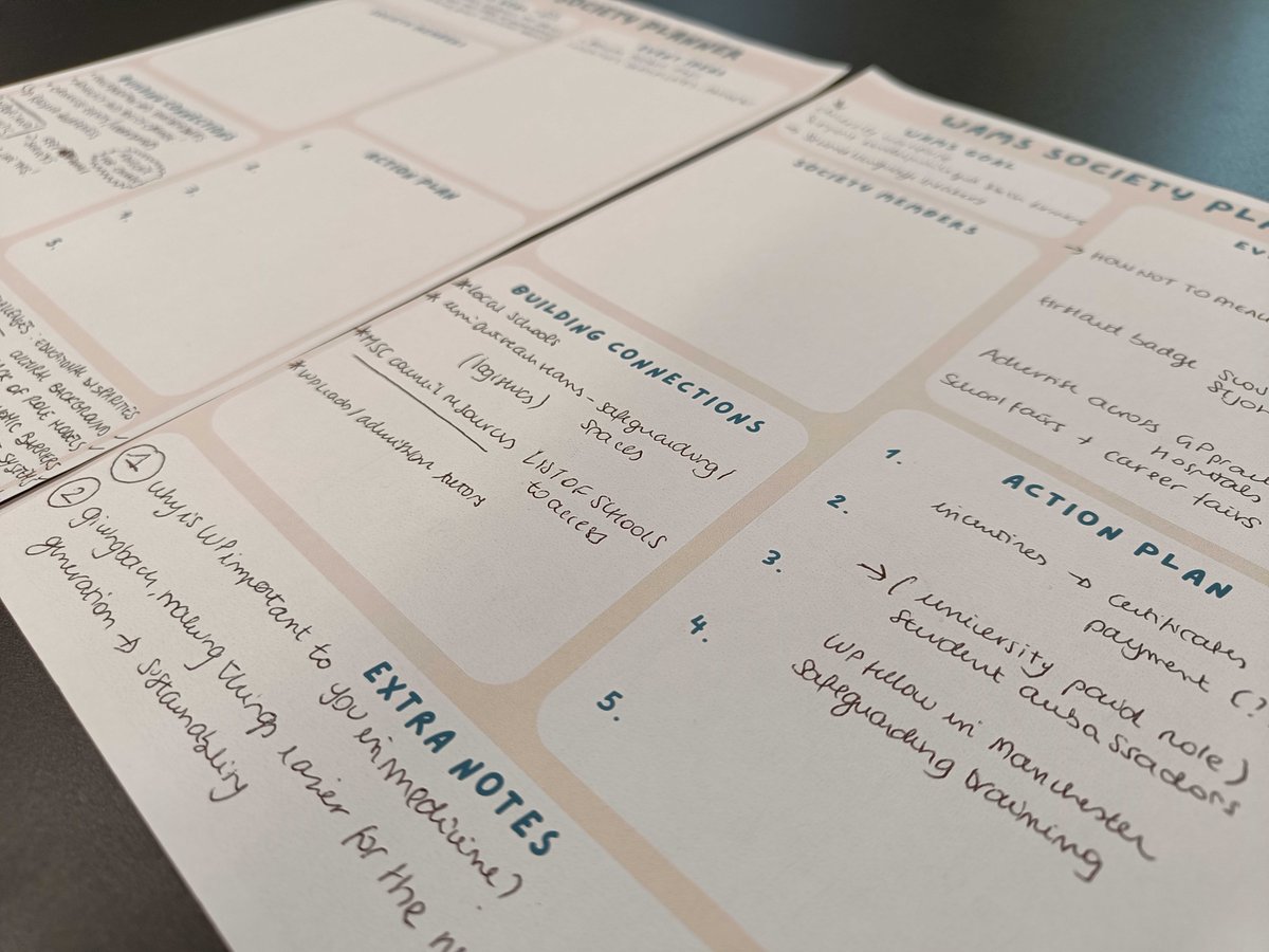 MedStudentWP's tweet photo. Our brilliant workshop leads Kate and Rhiannon from @TruroWAMS sharing their expertise on starting your WAMS society, and advise on overcoming initial challenges or barriers👥
#NMSWP23 @NMS_WP_Forum https://t.co/9r0xzdGOaE