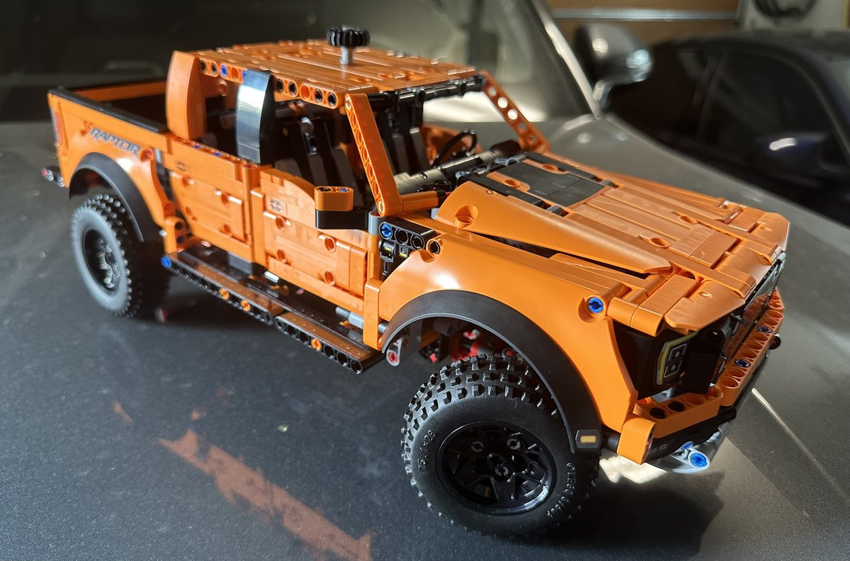 My 11yo and I just finished the #Raptor. We love it <a href="/LEGO_Group/">LEGO</a>… now we are ready to build a <a href="/Rivian/">Rivian</a> #R1T!