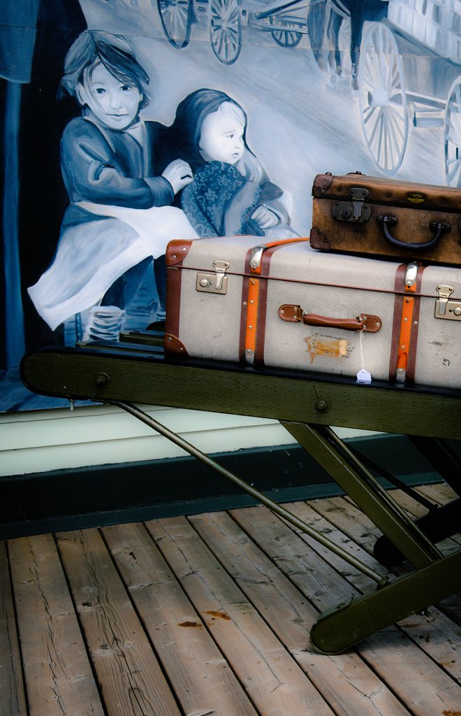 Luggage. 

<a href="/FreemanStation/">Freeman Station 🚂</a>  #BurlOn #weekendvibes #photography