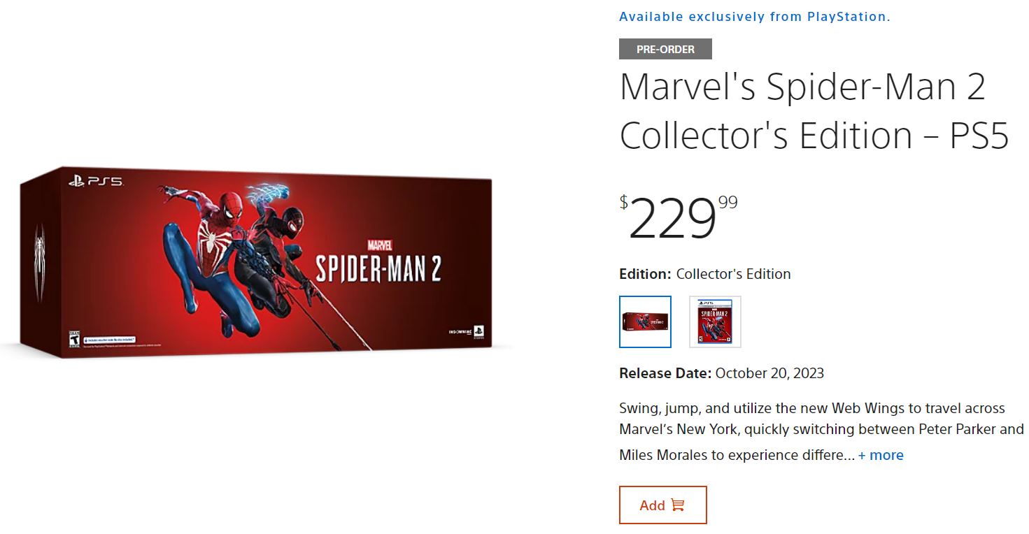 Buy Marvel's Spider-Man 2 Collector's Edition – PS5
