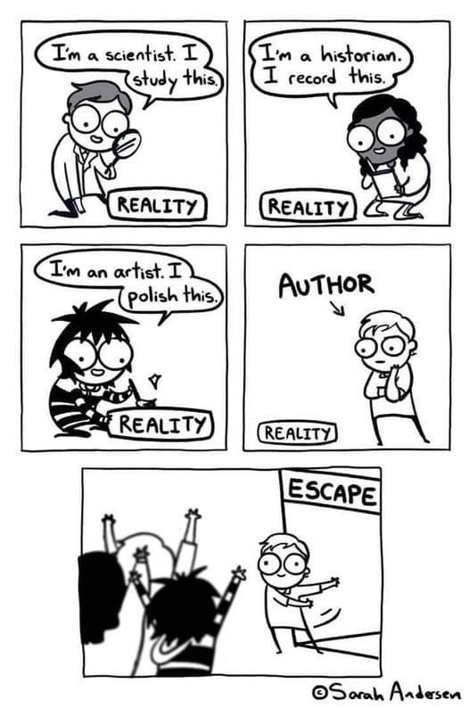 gallenwilbanks's tweet photo. Let’s all remember why we write. https://t.co/Hk2hDeXx98