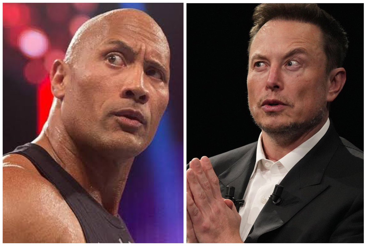 Who did it better? 

@elonmusk or @TheRock