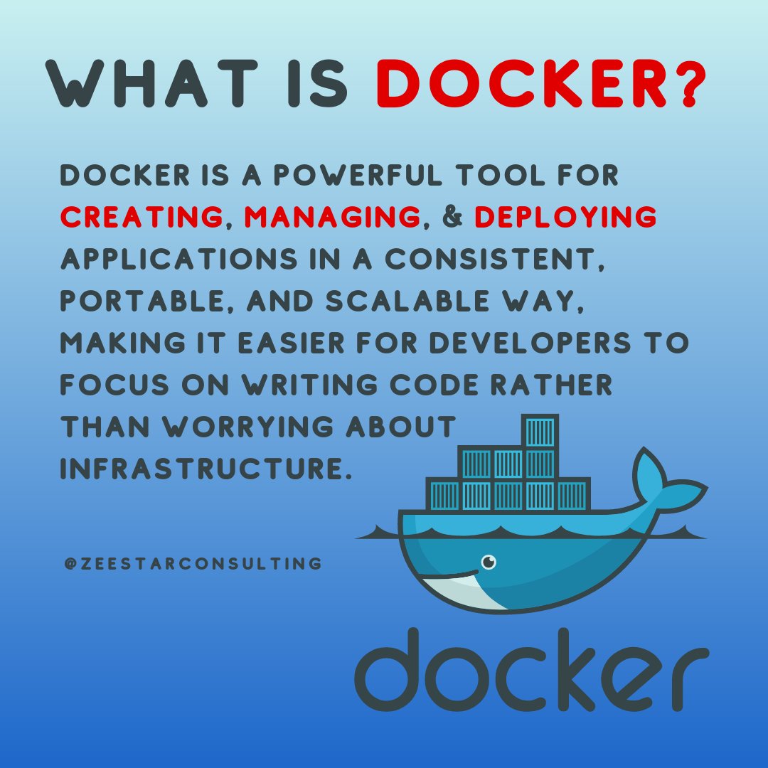 Docker is used so developers can focus on code and avoid tedious setups.