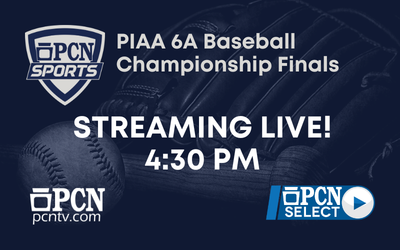 LIVE NOW! Stream @PIAASports 6A Baseball Championship, @FatherJudgeHS vs. @MTLSD, LIVE with PCN Select. pcntv.com/pcnselect #baseball #highschoolbaseball #highschoolsports #PIAA #PIAABaseball