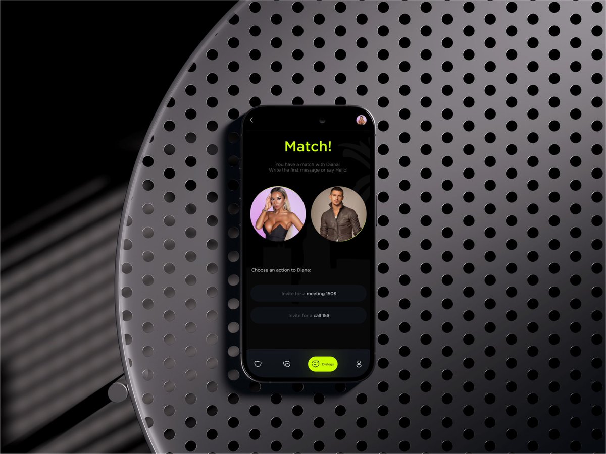 BitchezNFT's tweet photo. 😏 Platform functionality
- No texting, 2 key actions available:
1️⃣ Video call (invite to a call)
2️⃣ Meeting (invite to a meeting)

#NFT #dating https://t.co/Lw6Ebof8ge