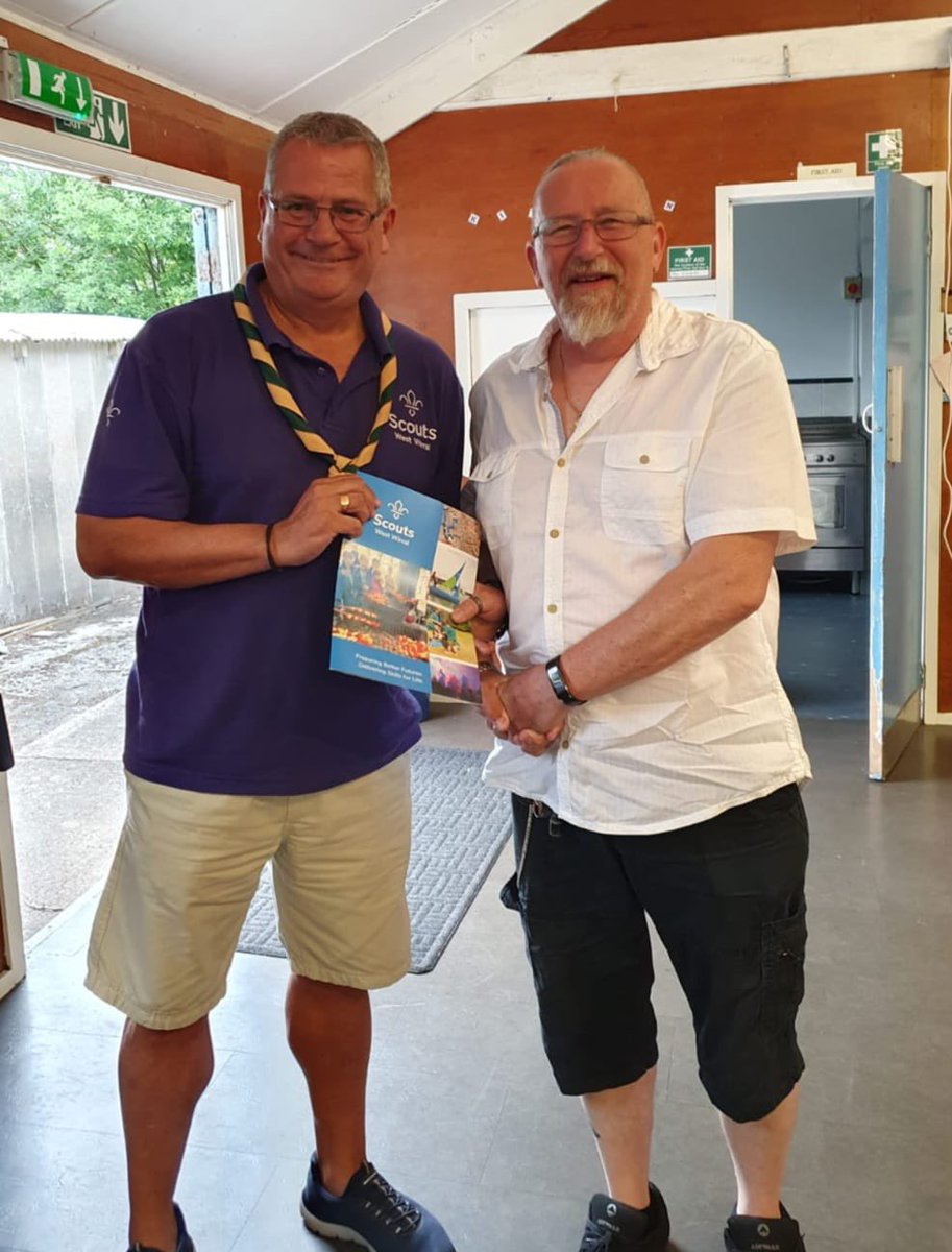 Congratulations to two of the adult volunteers at <a href="/1st_Thurstaston/">1st Thurstaston</a> ; John who has received a Chief Scout’s Commendation and Steve for 5 years service on the executive committee. Bravo to both and thank you for all you do!