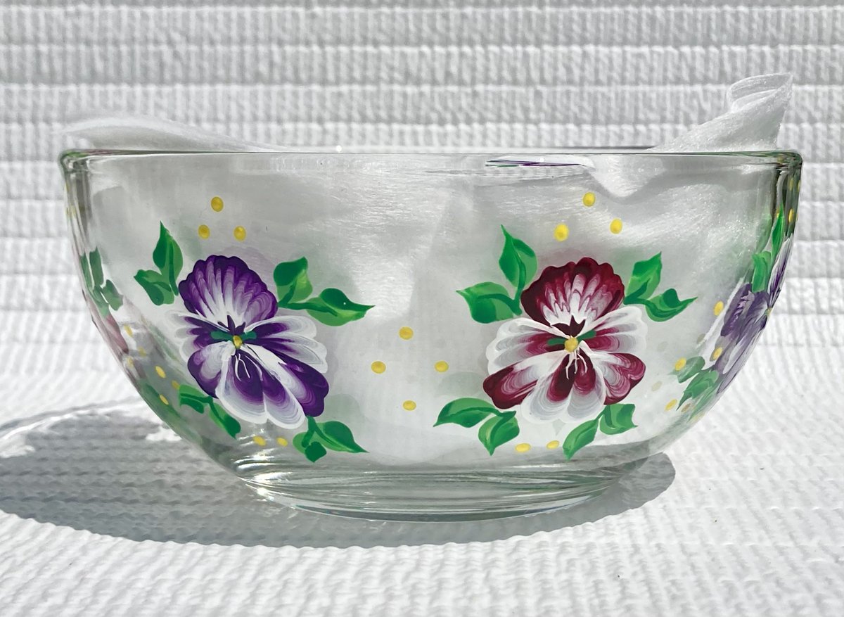 etsy.com/listing/150497… #pansybowl #homedecor #giftsforher #SMILEtt23 #candydish #decorativebowl #housewarminggift #etsy #EtsyStarSeller