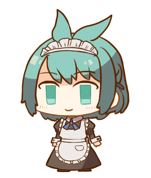 『ビートルズ×ラブ』の彩naTsu( )さんにルカを描いてもらいました! (メイドの日だったので、メイド姿) めっちゃかわいい! ありがとうございます!  絶対仕事できないメイドな気がする。
