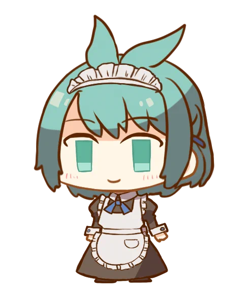 『ビートルズ×ラブ』の彩naTsu( )さんにルカを描いてもらいました! (メイドの日だったので、メイド姿) めっちゃかわいい! ありがとうございます!  絶対仕事できないメイドな気がする。