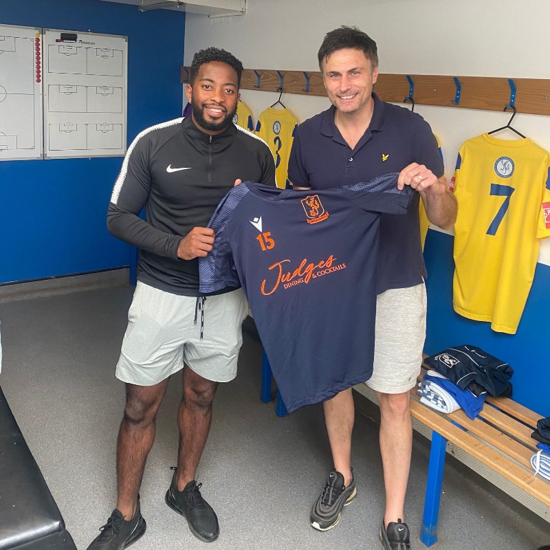 ETFCOfficial's tweet photo. 🤝 Please give a very warm welcome to Enfield Town to... @ReeceRichards10 !