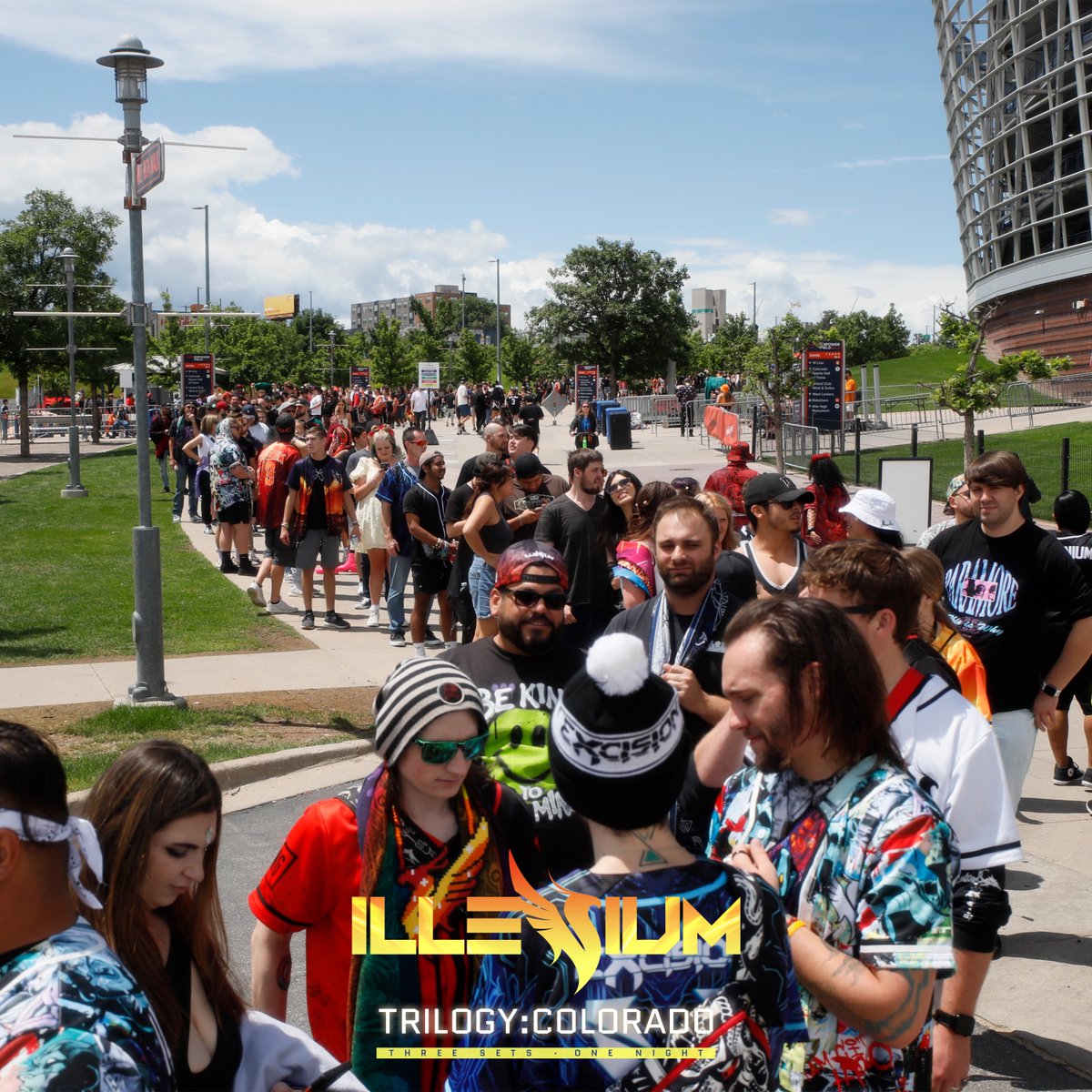 GlobalDanceUS's tweet photo. Good afternoon Illenials! The tailgate is ON - let's get this party started 🤩 #IlleniumTrilogy https://t.co/o8mvAfAE94