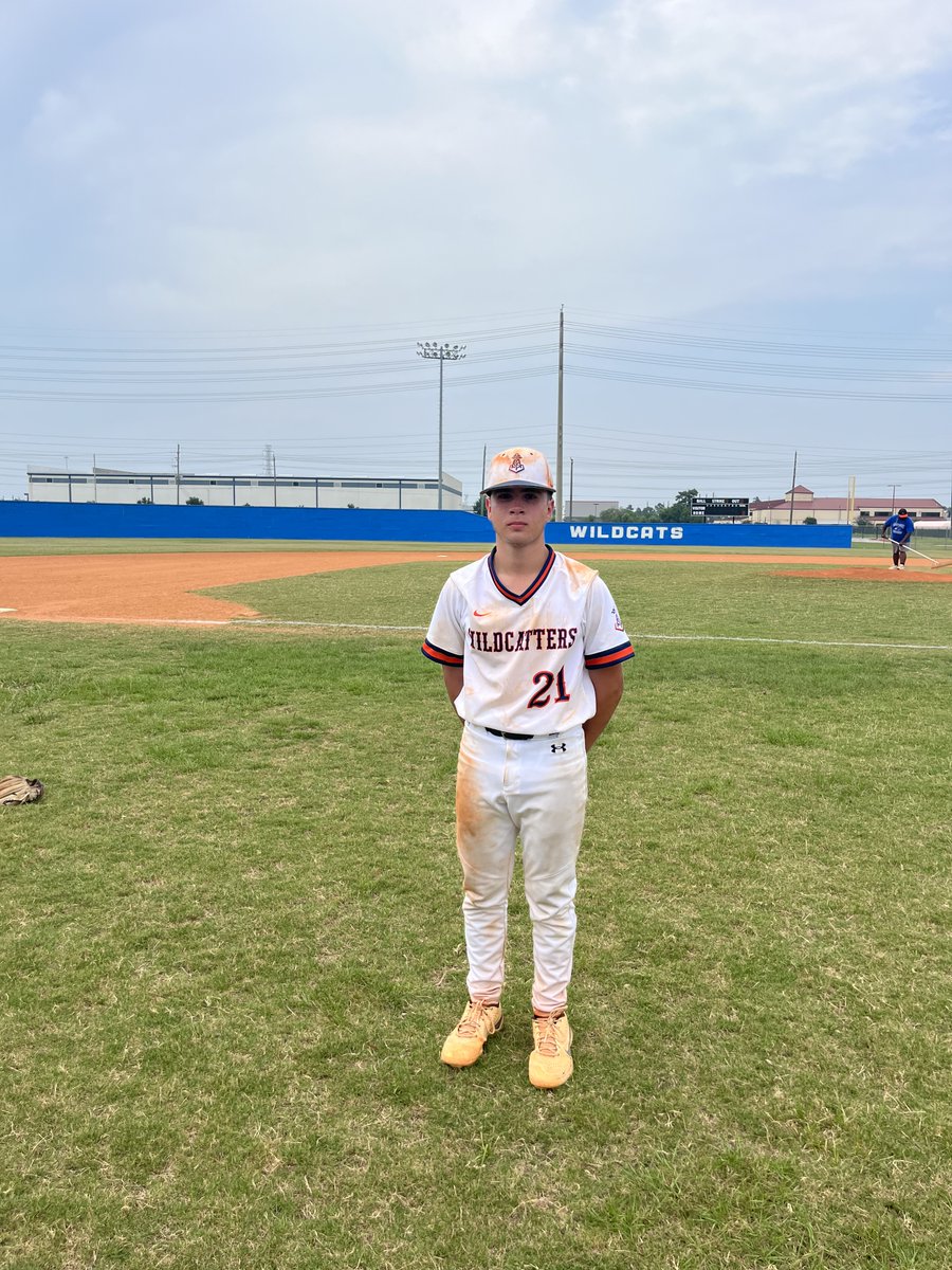 F: @Wildcatters_TX 16U Ambres 11, Prospect United Houston De Leon 1
PoG: <a href="/StevenP1525/">Steven Peña</a> 5 IP, 13K, H
