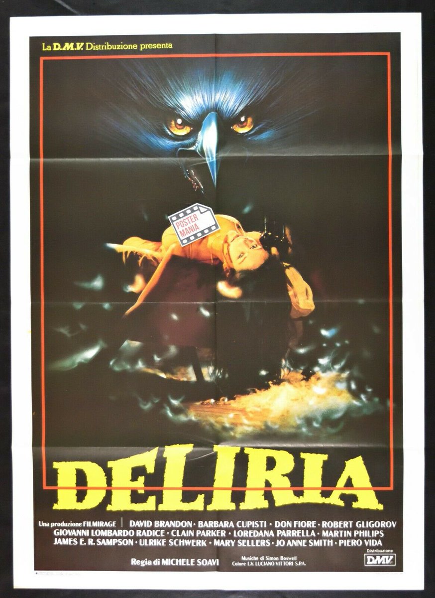 Second movie of the day, this 1987 offering from Michelle Soavi has a few different titles, but most commonly known as Stagefright.