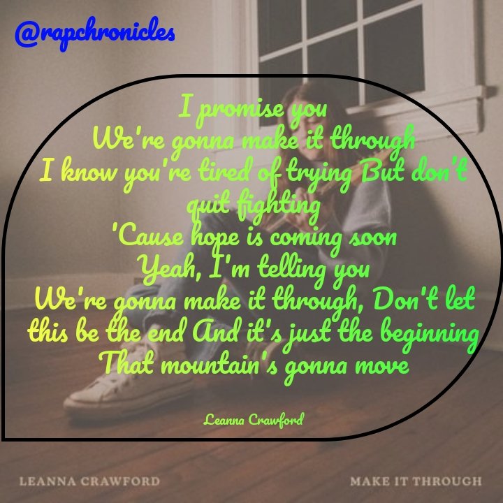 Rap_Chronicles's tweet photo. 💚💛❤️
We gonna make it no doubt 💪🏾
#leannaCrawford #leanna
+
+
+
#rapchronicle
#rapperschronicles
#rapchronicles
#musicchronicles
#artistchronicles
#riksentpromos
#MrRelatables #Relatables #MrMoneyPenny
#musician
#artist
#artoftheday
#artofportrait
#ArtofLegends https://t.co/huQHy7P7Kq