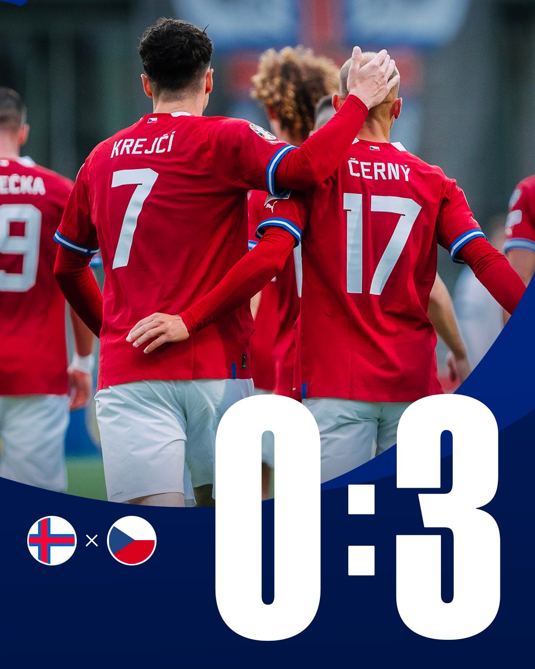 Česká fotbalová reprezentace on Twitter 