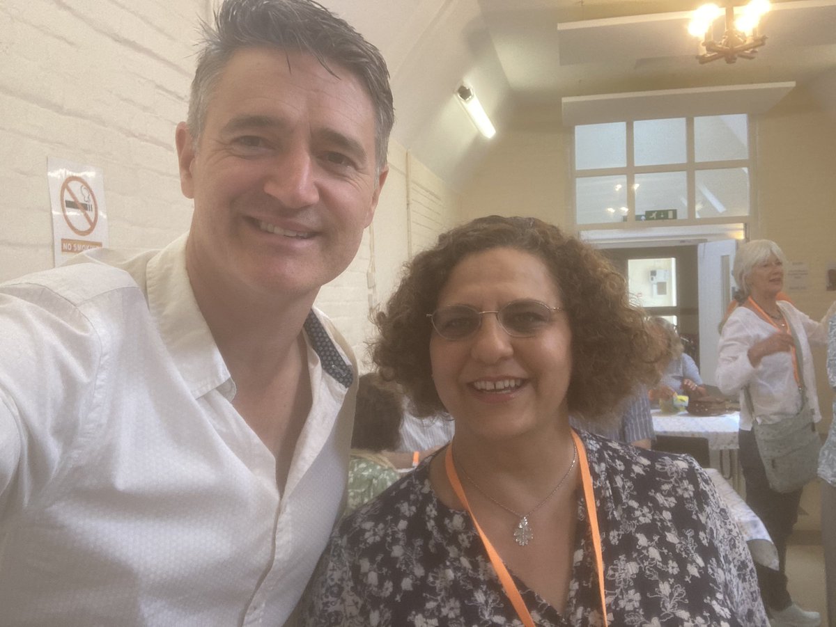 MSClementsbook's tweet photo. The first #MarlowLiteraryFestival was a success. Thank you #TomChambers for your charming opening words. https://t.co/0ym4sVm1uy