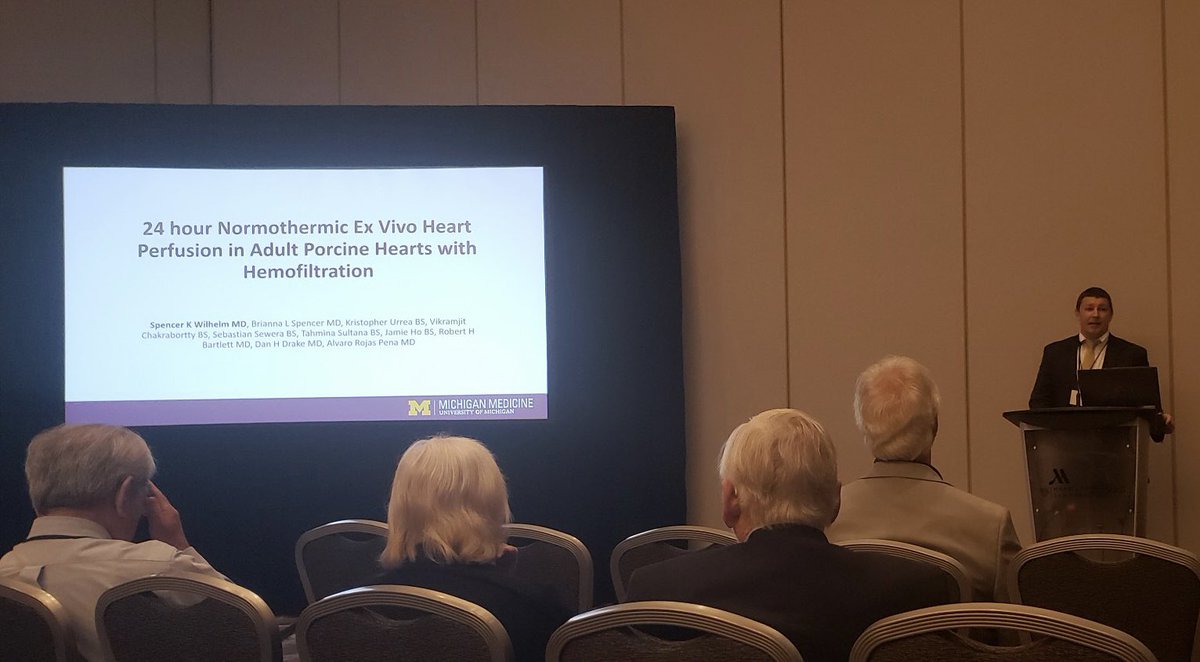 WilhelmSpencerK's tweet photo. Grateful to be a part of more great work at the @UMichSurgery ECLS lab under @ECMO_Bob ‘s leadership! Impactful presentations all around @BLSpencerMD @tylermdann @DanielHDrake @ASAIO8 #ASAIO2023 https://t.co/XOiABYEXw7