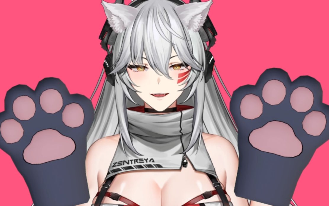 zentreya's tweet image. Meow.