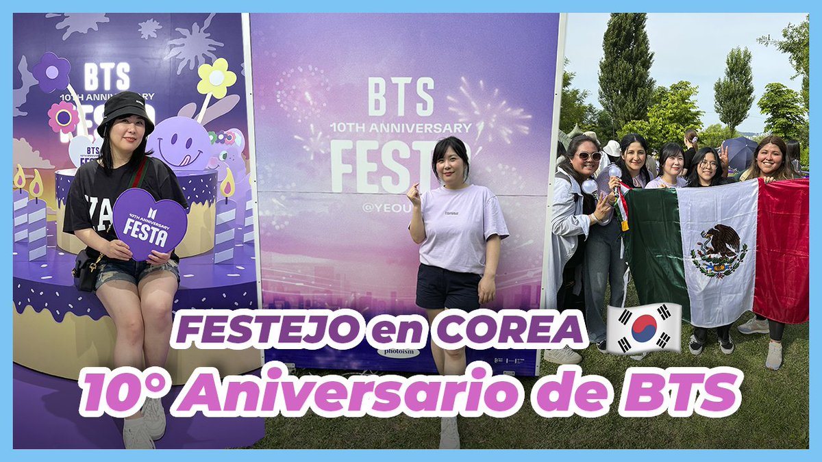 LiryOnni's tweet photo. DÉCIMO ANIVERSARIO de #BTS 💜 ¿Cómo se festejó en #Corea? 🇰🇷 Visita a Hybe y Yeouido

🆕 https://t.co/Kx3xwUttXd

#FESTA2023 #2023BTSFESTAatYeouido https://t.co/Jf6Wvrz14z