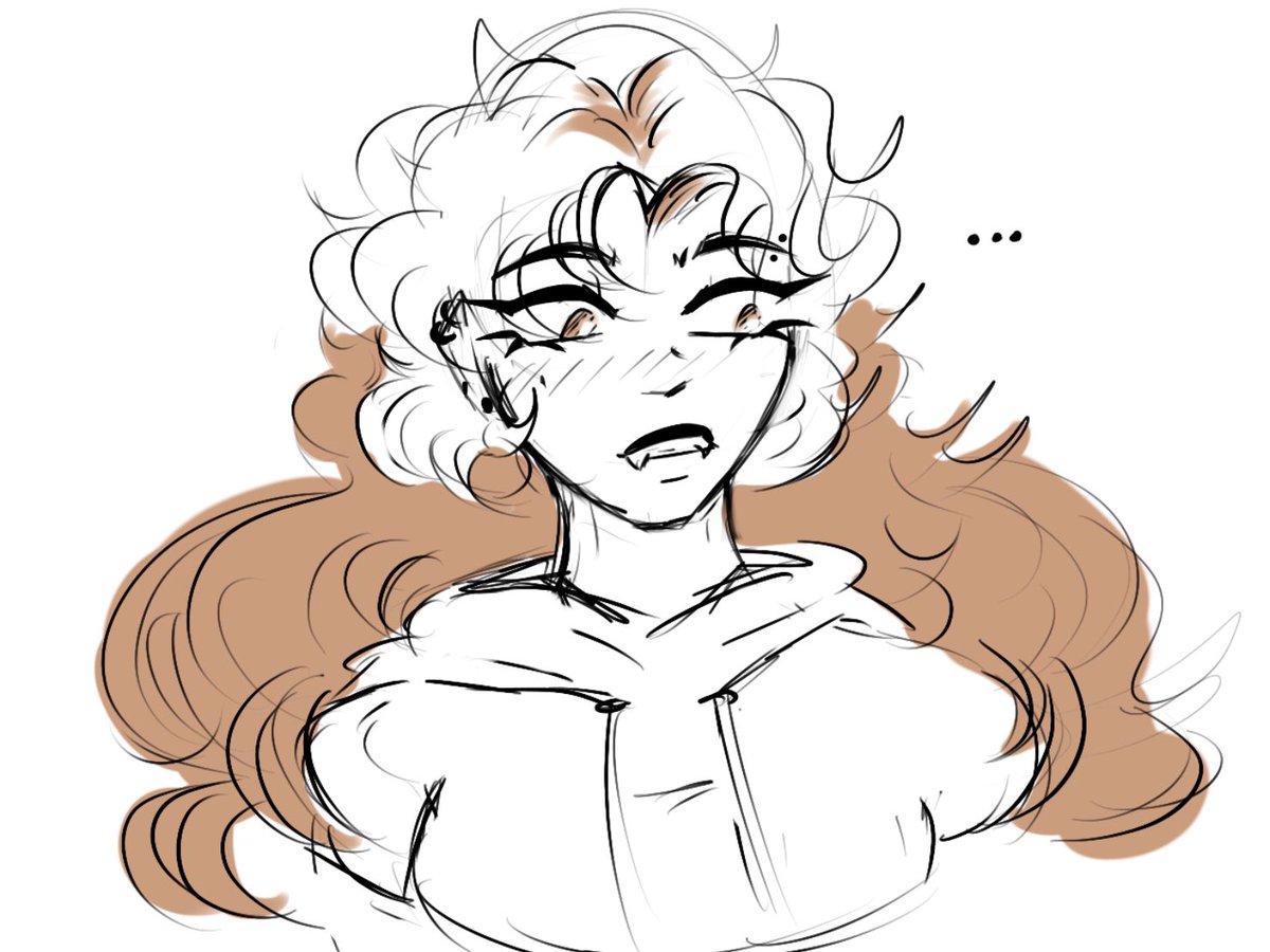 / / aiya with her hair down ?   aiya with her hair down .