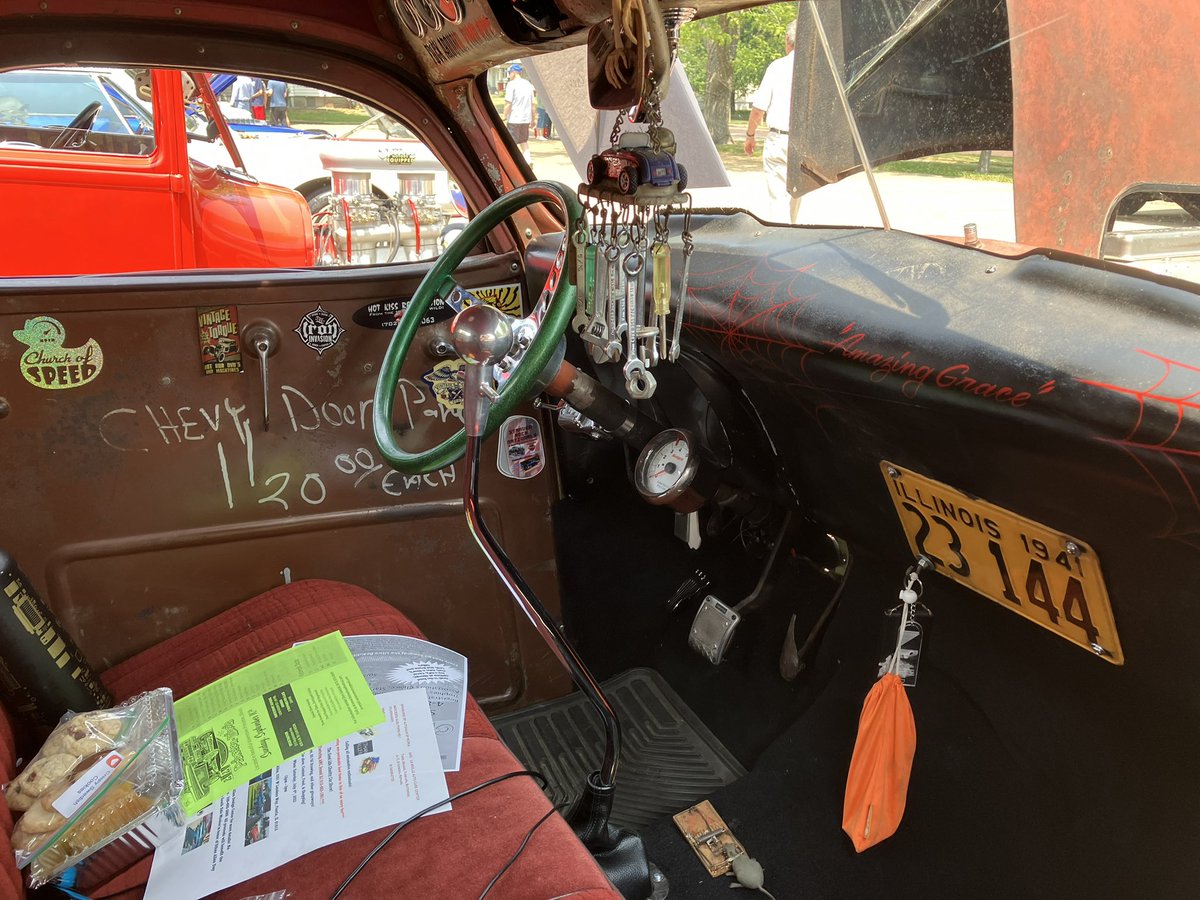 Very interesting RatRod truck.  It actually was done very well