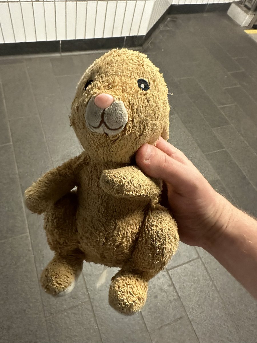 .<a href="/NYCTSubway/">NYCT Subway</a> my daughter dropped her beloved stuffed bunny of five years today. MTA booth worker at 6 train in grand central and “stick man” who rescued were heroes to my daughter today.