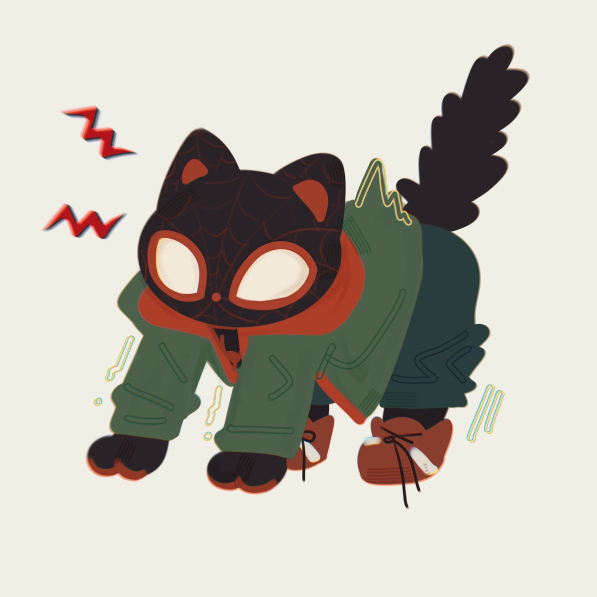 pumpkinsouptime's tweet photo. meows morales 🥺🥺 #AcrossTheSpiderVerse https://t.co/lxy8MMxjhO