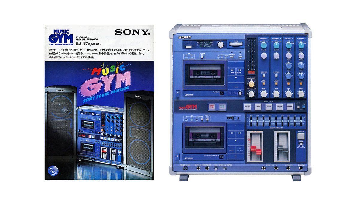 1983 saw the release of the Sony PRS-2121 