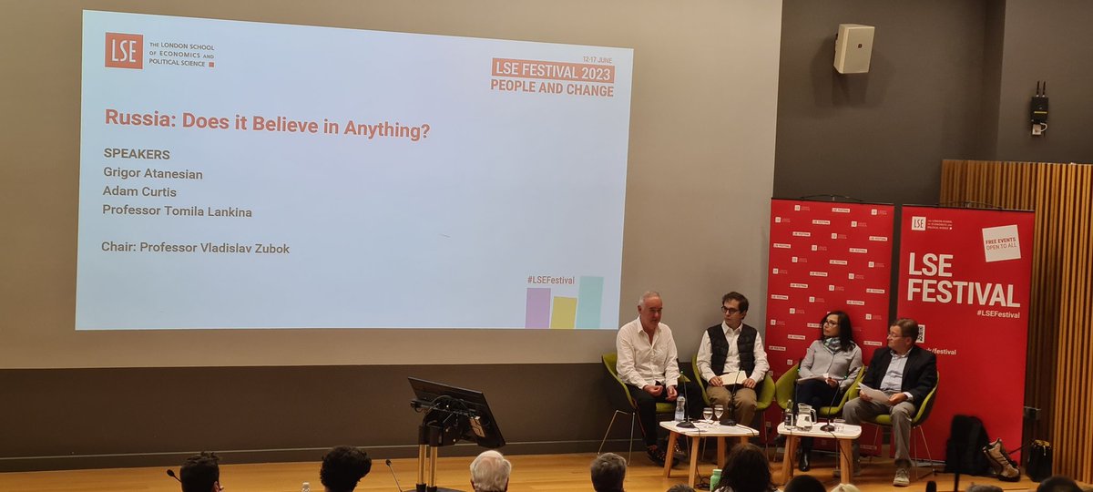 xpgomes3's tweet photo. Sad to see this year's #LSEFestival finish, but I'm glad for the introduction to #Traumazone by #AdamCurtis. Great work from LSE events and comms. https://t.co/77ZcEo0IzQ