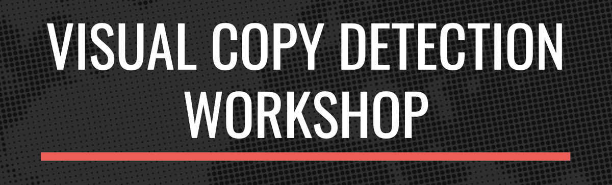 edpizzi's tweet photo. The Visual Copy Detection Workshop will take place on Monday (June 19) at 9am PDT at #CVPR2023 @CVPR (in person + virtual)!

Keynotes by @vazquezllorente and @JCollomosse. Presentations by @g_kordo, @edpizzi and VSC challenge winners.

See our site here: https://t.co/abI972TGDJ https://t.co/XiUAcBff7a