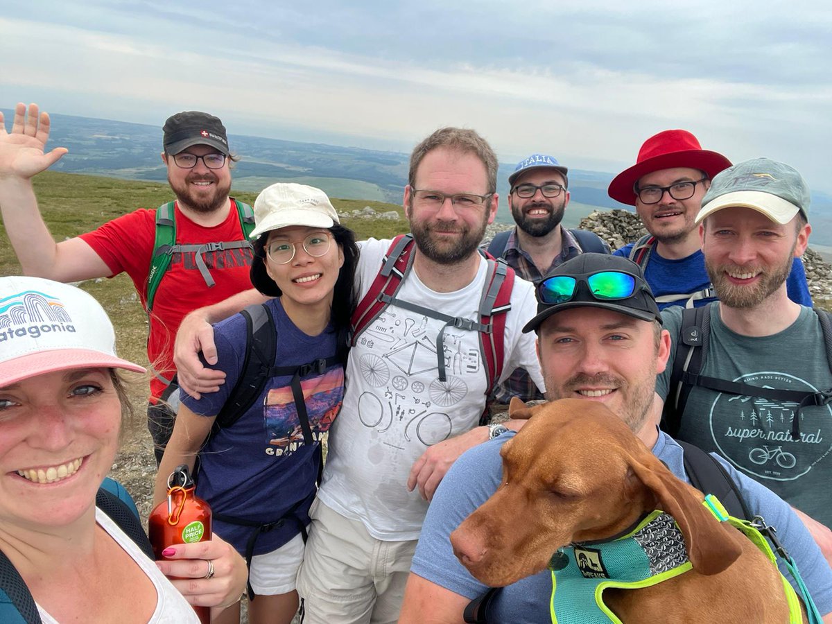dmitry_zmeev's tweet photo. Another fabulous @EMicrok1 EMP user meeting and another epic post-conference hike! Thank you @LancUniPhysics for organising it! https://t.co/R6X3rY1jeA