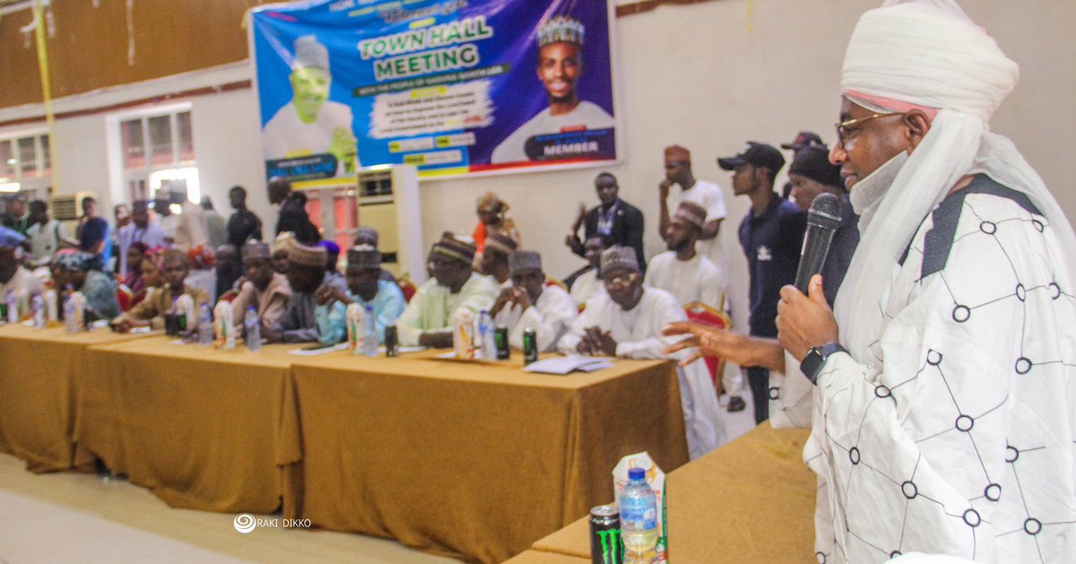 *Honourable Bello El-Rufai holds an unprecedented Town Hall Meeting in Kaduna North*

The Distinguished Honourable Member of the House of Representatives, Representing the good People of Kaduna North Federal Constituency, Honourable Bello El-Rufai held an unprecedented Town Hall