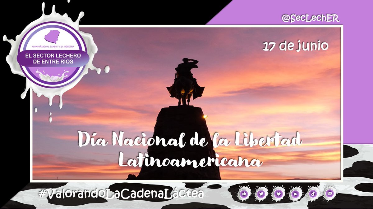 En el Día Nacional de la Libertad Latinoamericana, recordamos a Martín Miguel de Güemes, militar salteño que jugó un papel central al frente de las milicias que defendieron el norte de nuestro país en las guerras por la independencia 🇦🇷🇦🇷
#Libertad #Independencia #Latinoamerica