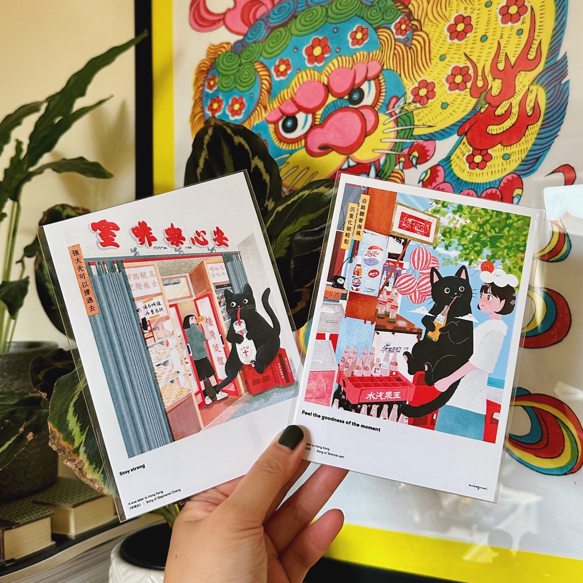 Always love popping to <a href="/Paperdolls_HM/">Paperdolls Handmade</a> at @custardfactory. 🙌🏻 Had a lovely chat today with <a href="/lizzharry/">lizharrydesign</a>, bought a sweet vase from Rosi Tooth and some prints from Blow Water. Sabrina stocks an artist I love from HK (‘missquai’ on IG). Paperdolls is back tomorrow 11am - 4pm 🙌🏻