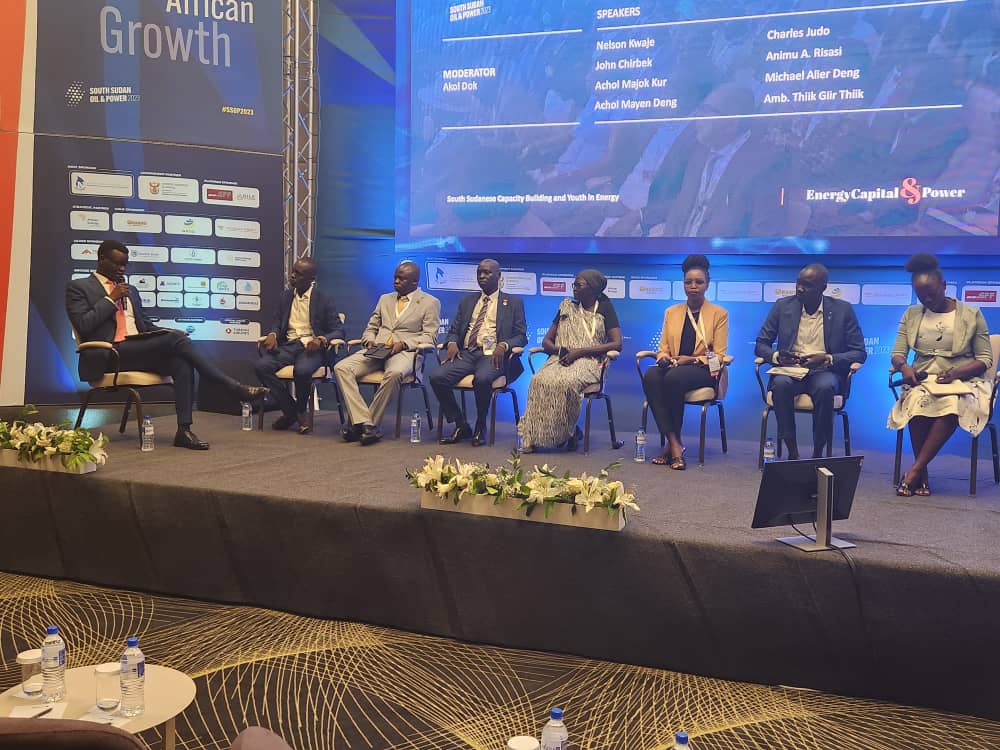 I moderated a panel on capacity building and youth at #SSOP23. It was great discussing how to empower #SouthSudanese youth in the oil sector. The youth are the future, and I call on stakeholders to empower them.

#SSOT