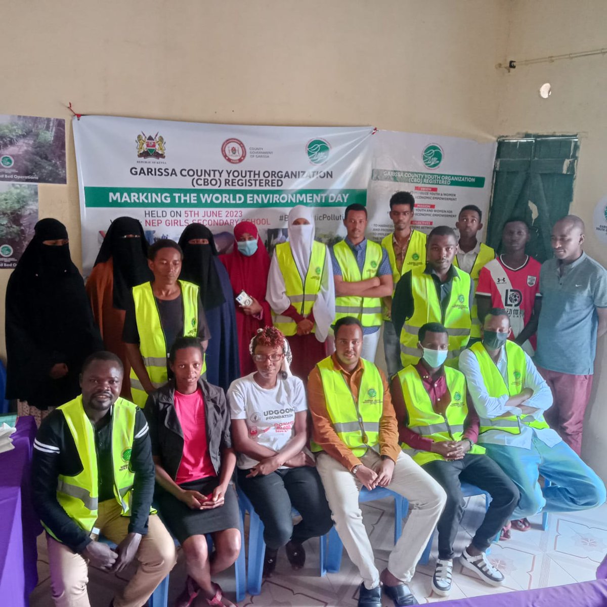 Today our CEO was priviledged to preside over the launch of a vibrant youth organization Garissa County Youth CBO @Nathif_J_Adam       @Maji_Revolution @Garissapress @HonAdenDuale