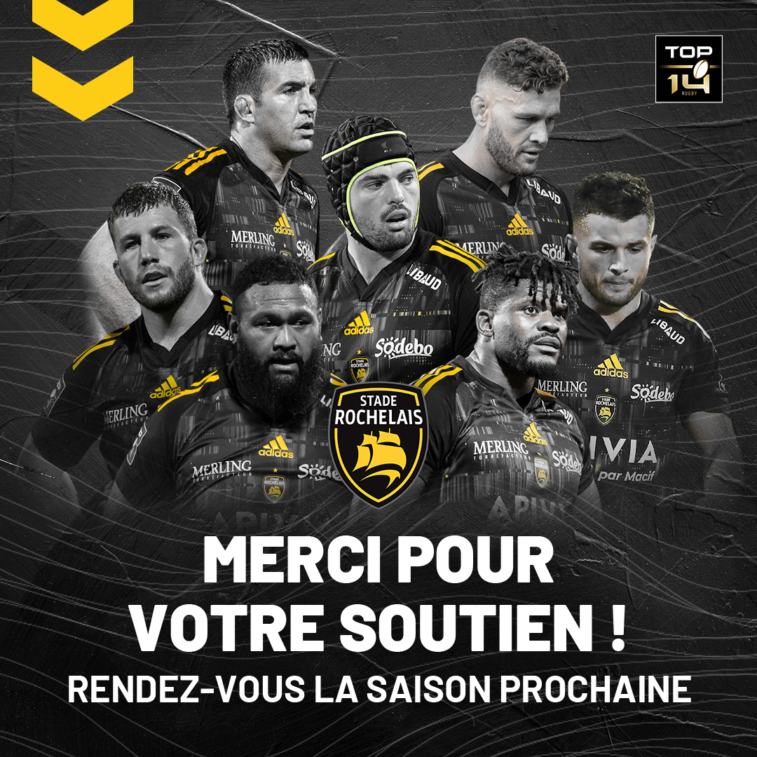 Vous avez écrit l'histoire, vous avez réalisé une saison exceptionnelle, qui restera gravée dans l'histoire du Club. Merci les gars. 

Supporters et amoureux des Jaune et Noir, on se retrouve la saison prochaine 💛